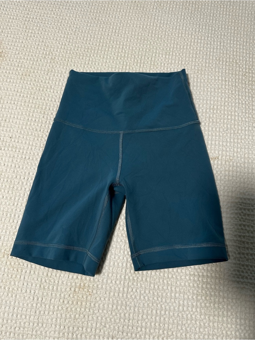 Lululemon blue High-Waist Biker Shorts